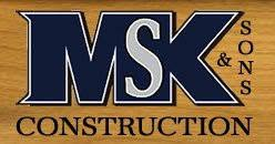 MSK & Sons Construction Logo - Navigation